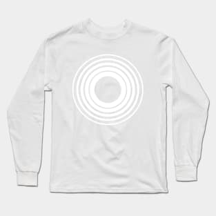 White Universe of Energy Logo Long Sleeve T-Shirt